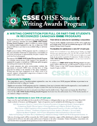 OHSE Student Writing Awards Program
