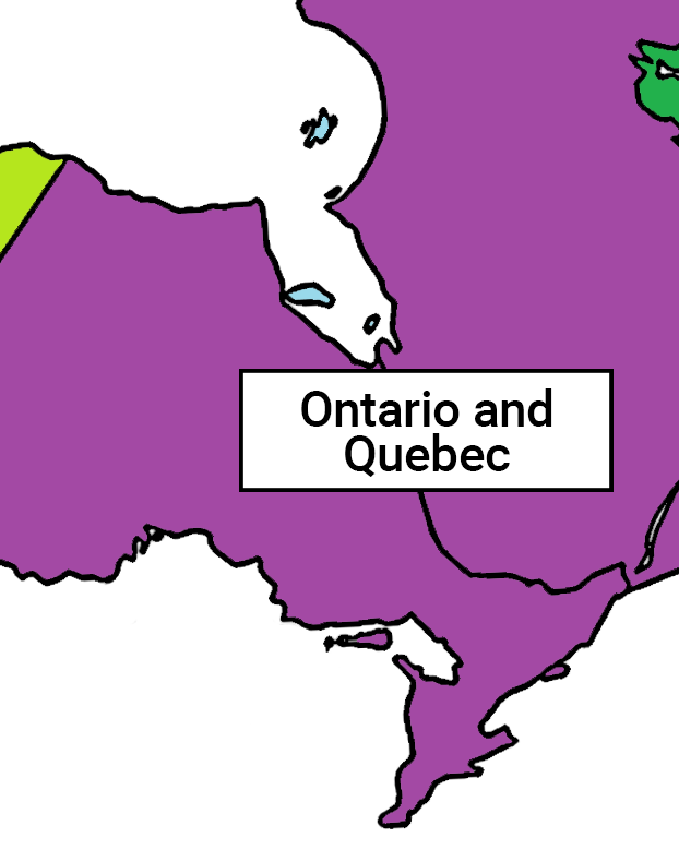 Ontario et Québec